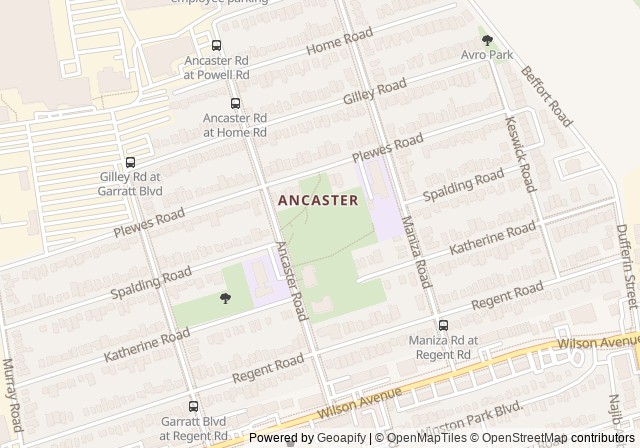 Ancaster Park — เปิดใน Google Maps