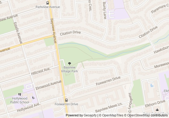 Bayview Village Park — Open in Google Maps