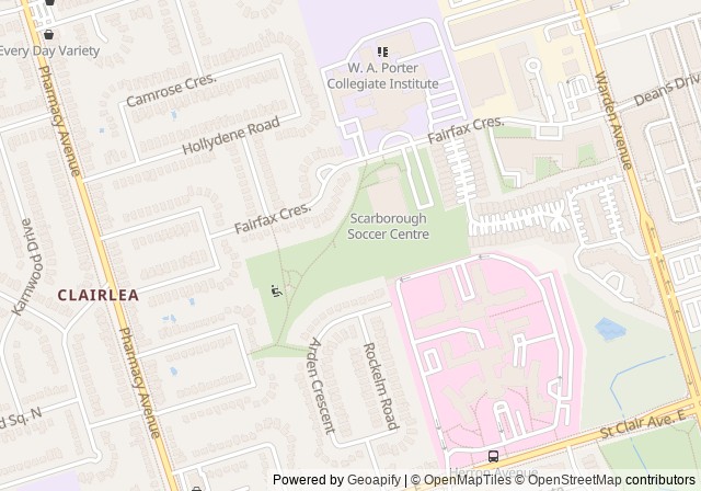 Clairlea Park Tennis Courts — เปิดใน Google Maps