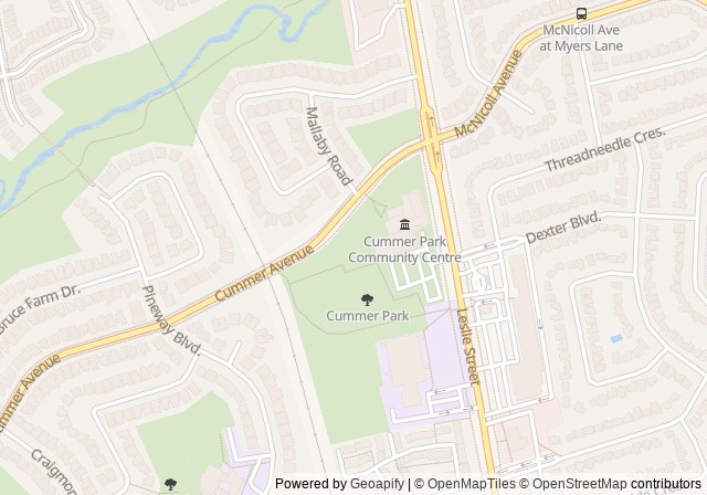 Cummer Park Tennis Courts — เปิดใน Google Maps