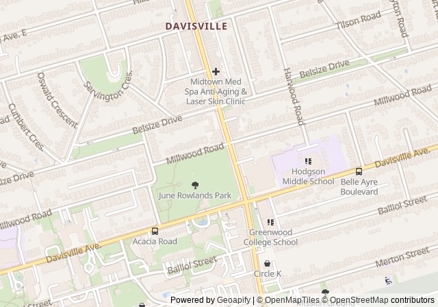 Davisville Tennis Club — เปิดใน Google Maps