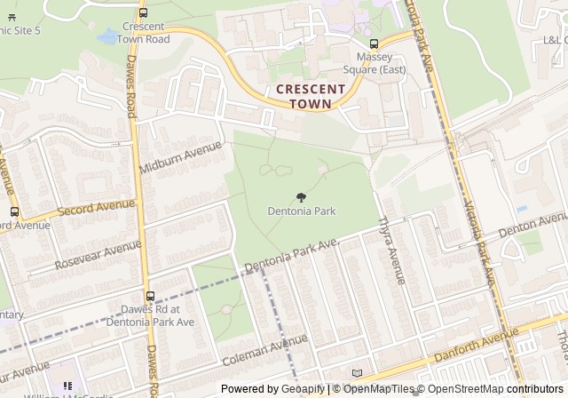 Dentonia Park — Google マップで開く
