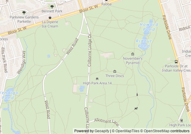 High Park Tennis Courts — Open in Google Maps