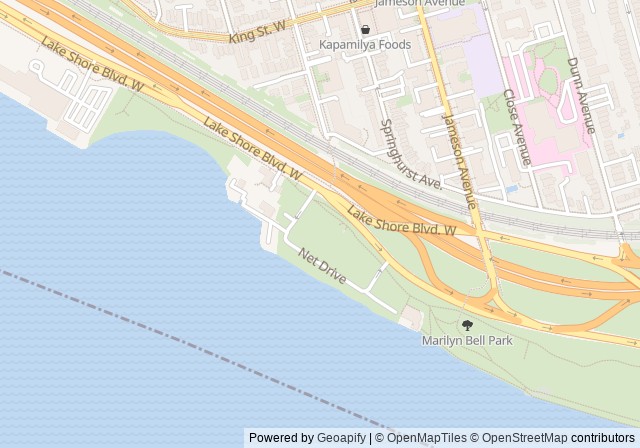 Marilyn Bell Park Tennis Court — 在 Google 地圖開啟