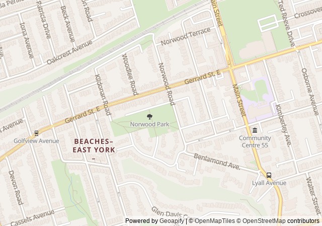 Norwood Park Tennis Courts — Google マップで開く