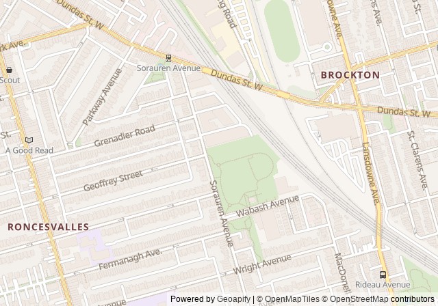 Sorauren Avenue Park Tennis Courts — เปิดใน Google Maps
