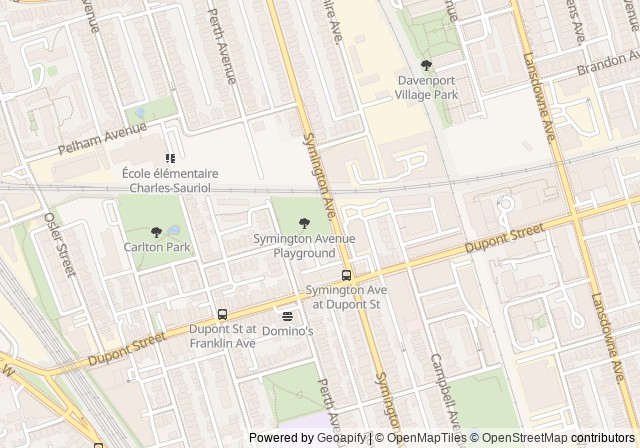 Symington Avenue Playground Tennis Courts — เปิดใน Google Maps