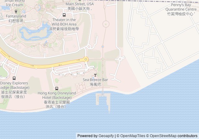 香港迪士尼樂園酒店網球場 — เปิดใน Google Maps