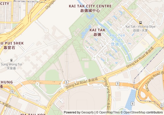 啟德體育園網球場 Kai Tak Sports Park Tennis Court — เปิดใน Google Maps