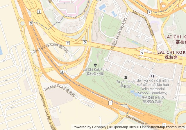 Lai Chi Kok Park (Stage II) Tennis Courts — เปิดใน Google Maps