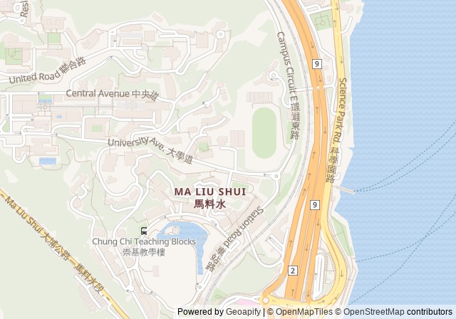 中文大學網球場 — เปิดใน Google Maps