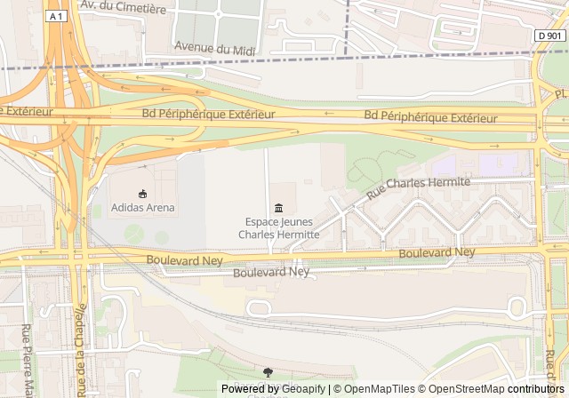 Complexe Sportif des Fillettes — เปิดใน Google Maps