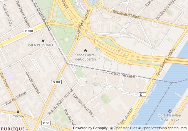 Tennis Club de Paris TCP — Open in Google Maps