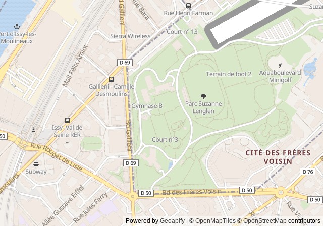 Tennis Suzanne Lenglen — Google マップで開く