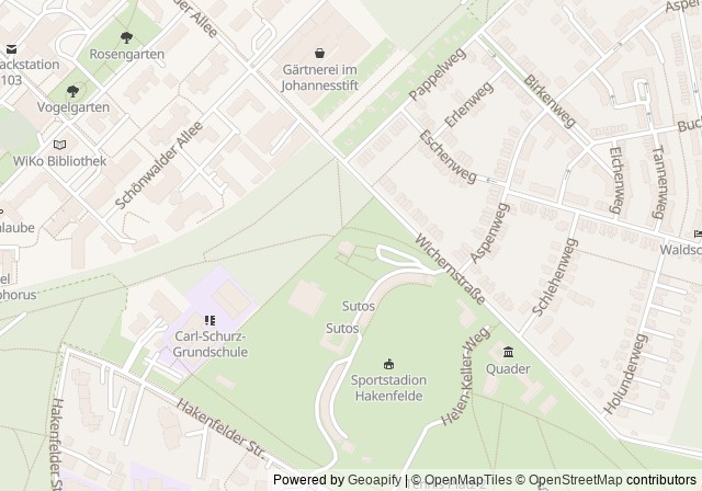 Sport und Tennisverein Olympia Spandau (Sutos) 1917 e.V. — เปิดใน Google Maps