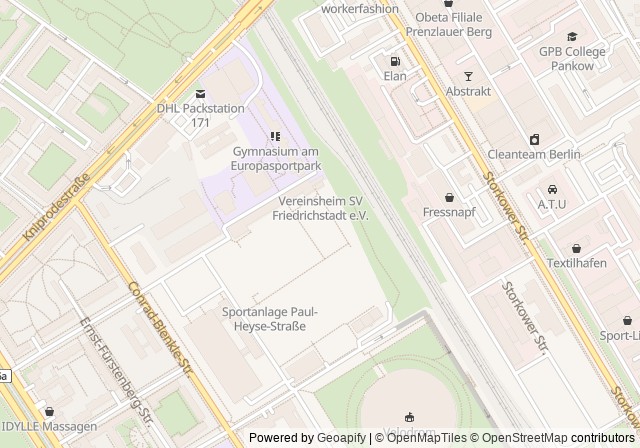 SV Berlin-Friedrichstadt e.V. – Abt. Tennis — 在 Google 地圖開啟