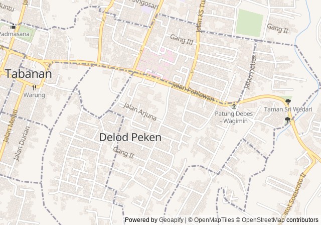 Lapangan Tenis Kantor Bupati Tabanan — เปิดใน Google Maps