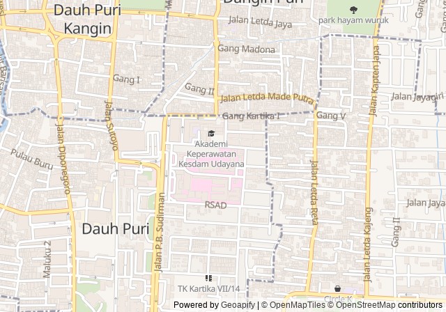 KESDAM IX Udayana Tennis Courts — เปิดใน Google Maps