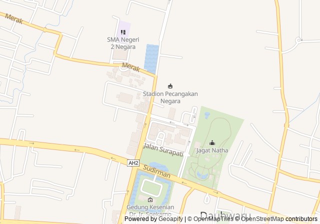 Lapangan Tenis Kompleks Civic Centre Jembrana — เปิดใน Google Maps