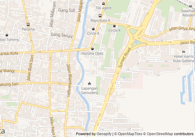 Lapangan Tennis Samudera Kuta — เปิดใน Google Maps