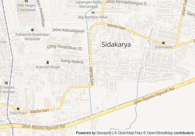Lapangan Tennis Sidakarya — เปิดใน Google Maps