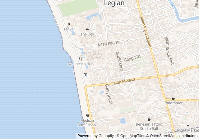 Legian Beach Hotel Tennis Court — เปิดใน Google Maps