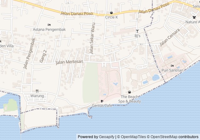 Mercure Bali Sanur Resort Tennis Court — เปิดใน Google Maps