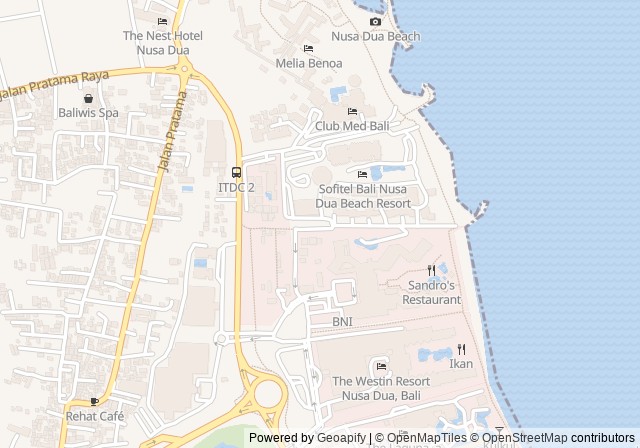 Sofitel Bali Nusa Dua Beach Resort – Tennis Court — เปิดใน Google Maps