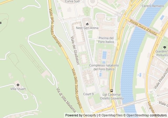 Stadio Nicola Pietrangeli — Google マップで開く
