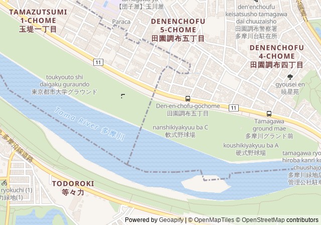 Tamagawa Green Plaza Tennis Courts (Courts 10–17) — เปิดใน Google Maps