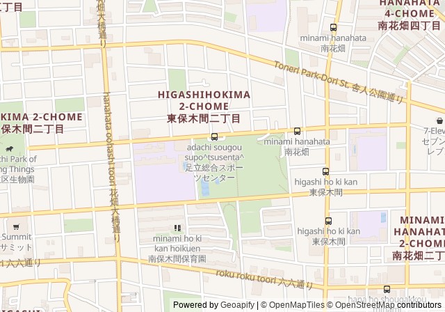 Adachi Ward Comprehensive Sports Center — เปิดใน Google Maps