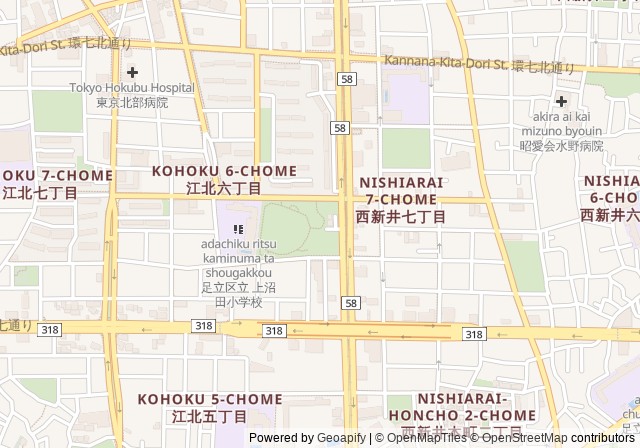 Adachi Ward Kaminumata East Park — เปิดใน Google Maps
