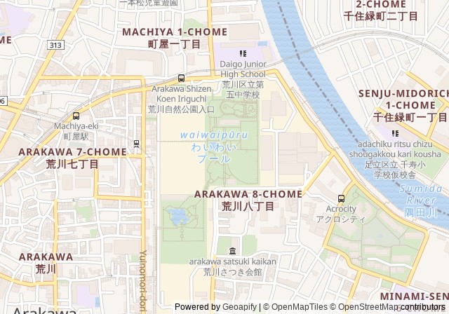 Arakawa Nature Park — เปิดใน Google Maps