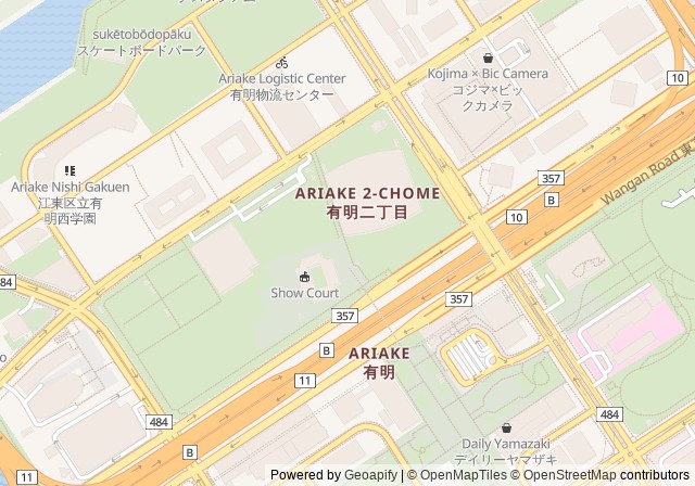 Ariake Tennis Forest (Tokyo Olympic Venue) — เปิดใน Google Maps