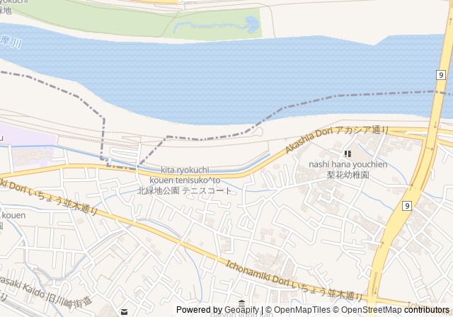 Inagi Kita Green Park Tennis Court (Courts C–F) — เปิดใน Google Maps