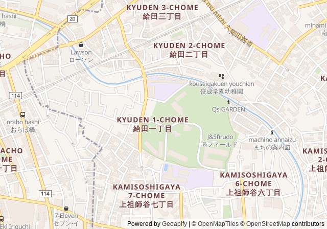 Dai-ichi Life Sougoen Tennis Court — เปิดใน Google Maps