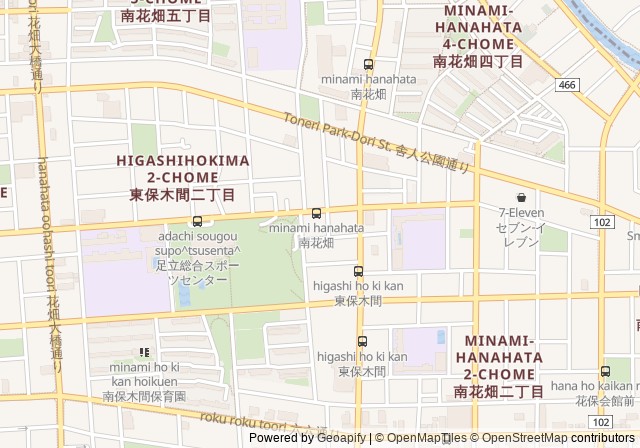 Adachi Ward Sports Center Tennis Court G/H — เปิดใน Google Maps