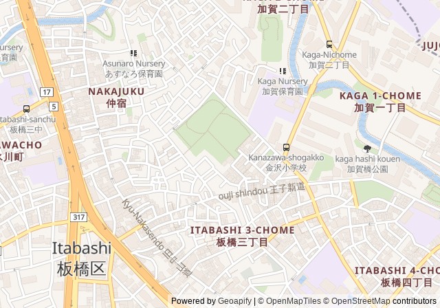 Higashi-Itabashi Park Tennis Court — เปิดใน Google Maps