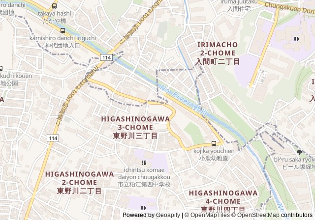 Higashinogawa Citizens Tennis Court — เปิดใน Google Maps