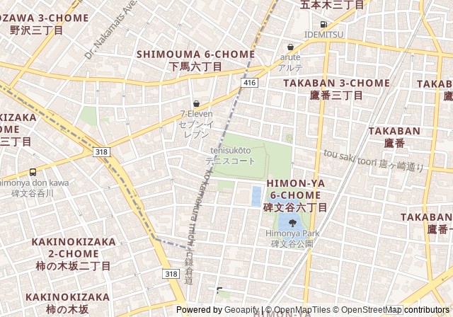 Himonya Gymnasium Tennis Court — เปิดใน Google Maps