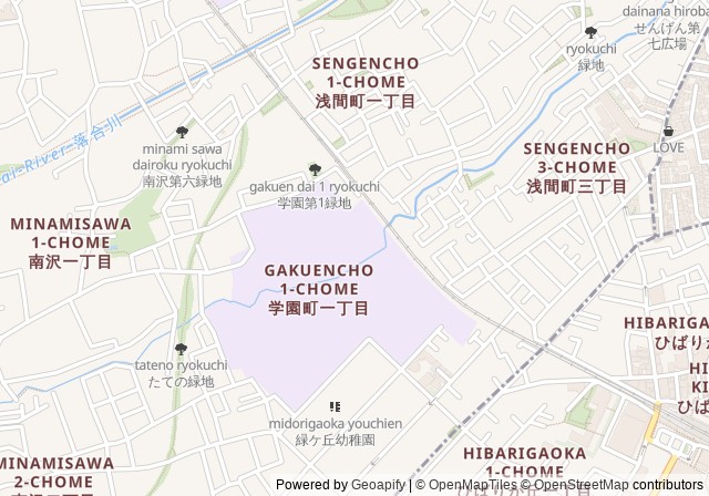 Jiyu Gakuen Tennis Court — Open in Google Maps
