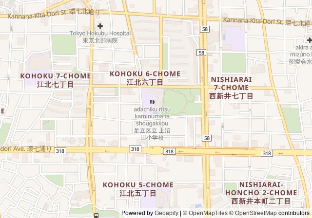 Kaminumata-Higashi Park Tennis Court — เปิดใน Google Maps