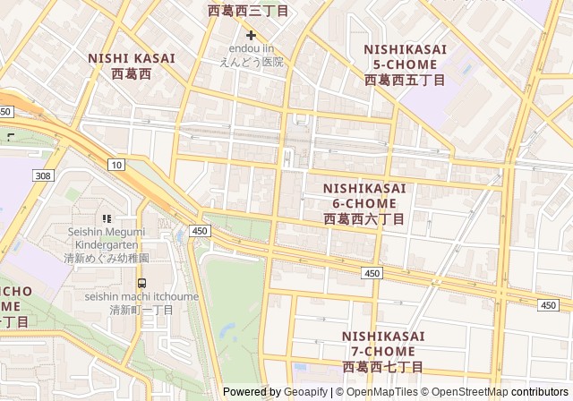 Konami Sports Tennis School Nishikasai — เปิดใน Google Maps
