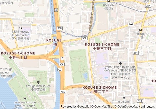 Kosuge-Higashi Sports Park Tennis Court — เปิดใน Google Maps