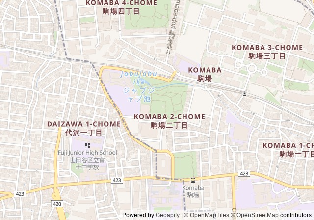 Meguro Municipal Komaba Gymnasium Tennis Court — เปิดใน Google Maps