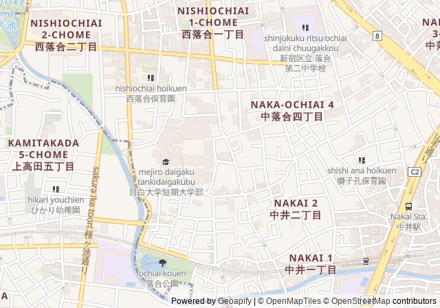 Mejiro Gakuen Tennis Court — เปิดใน Google Maps