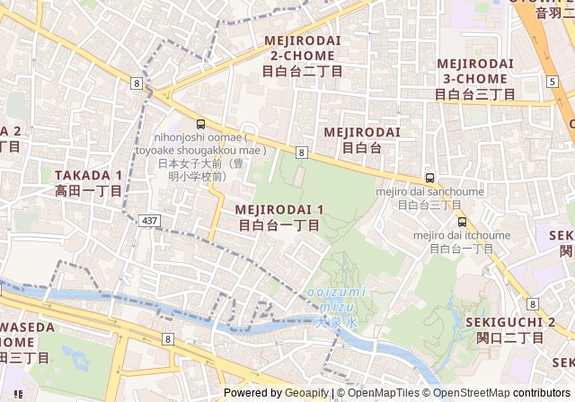 Mejirodai Sports Park Tennis Court (West) — เปิดใน Google Maps