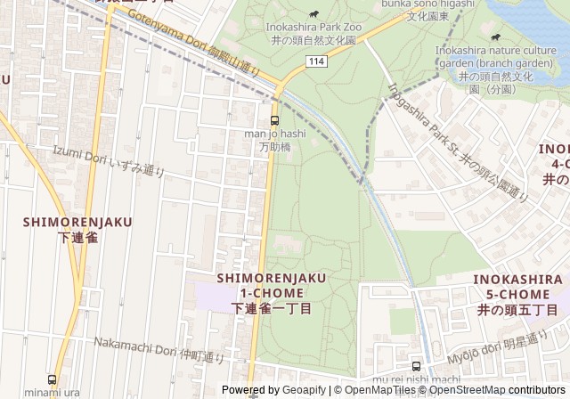 Metropolitan Inokashira Park Tennis Court — เปิดใน Google Maps