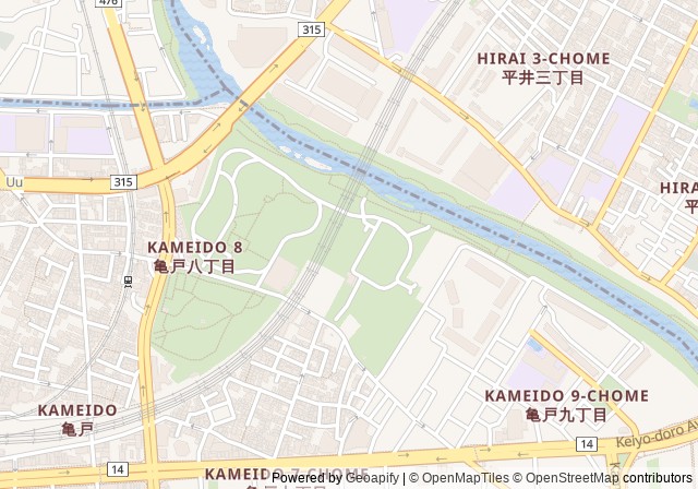 Metropolitan Kameido Central Park Tennis Court — เปิดใน Google Maps