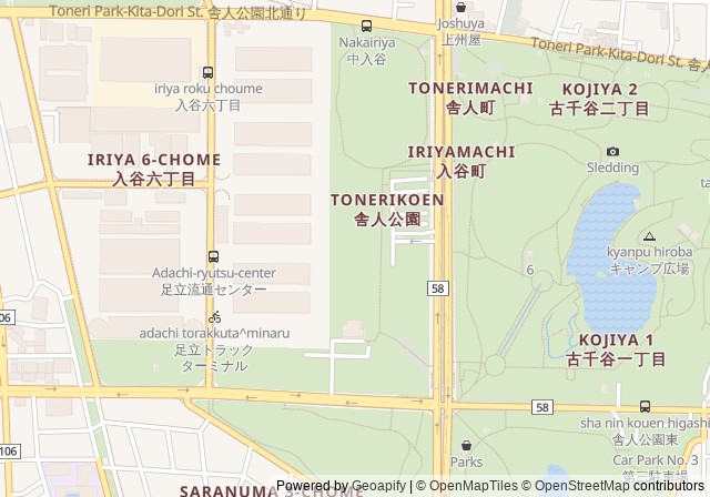 Metropolitan Toneri Park Tennis Court — เปิดใน Google Maps